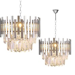 ASPEN CHROME Chandelier 6xE14