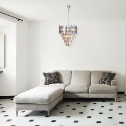 ASPEN II CHROME Chandelier 9xE14