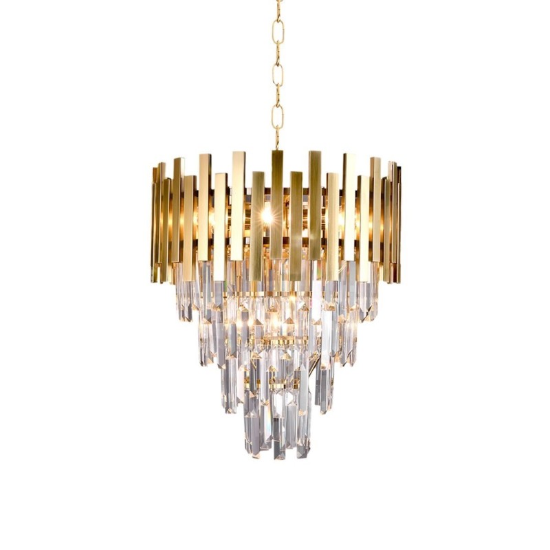 ASPEN II GOLD Chandelier 9xE14
