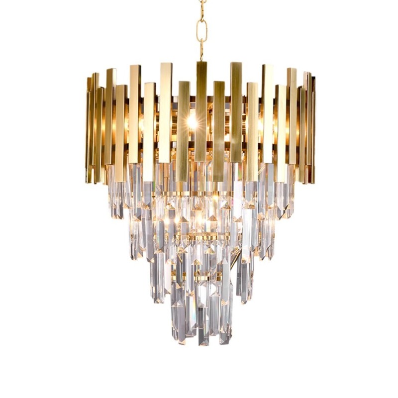 ASPEN II GOLD Chandelier 9xE14
