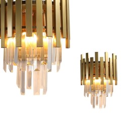 Wandleuchte ASPEN GOLD 2xE14