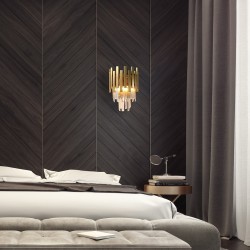 Aplique de pared ASPEN GOLD 2xE14