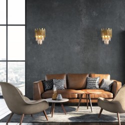 ASPEN GOLD Wall Lamp 2xE14