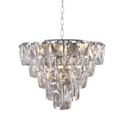 Chelsea Chrome Chandelier 6xE14
