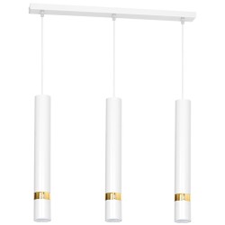 Hanging lamp Joker 3xGU10 White/Gold