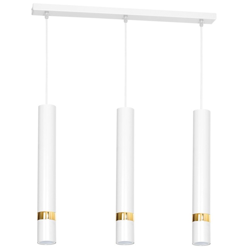 Hanging lamp Joker 3xGU10 White/Gold