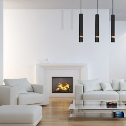 JOKER BLACK/GOLD Pendant Lamp 3xGU10