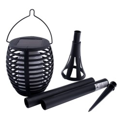 Solarlampe mit Flammeneffekt