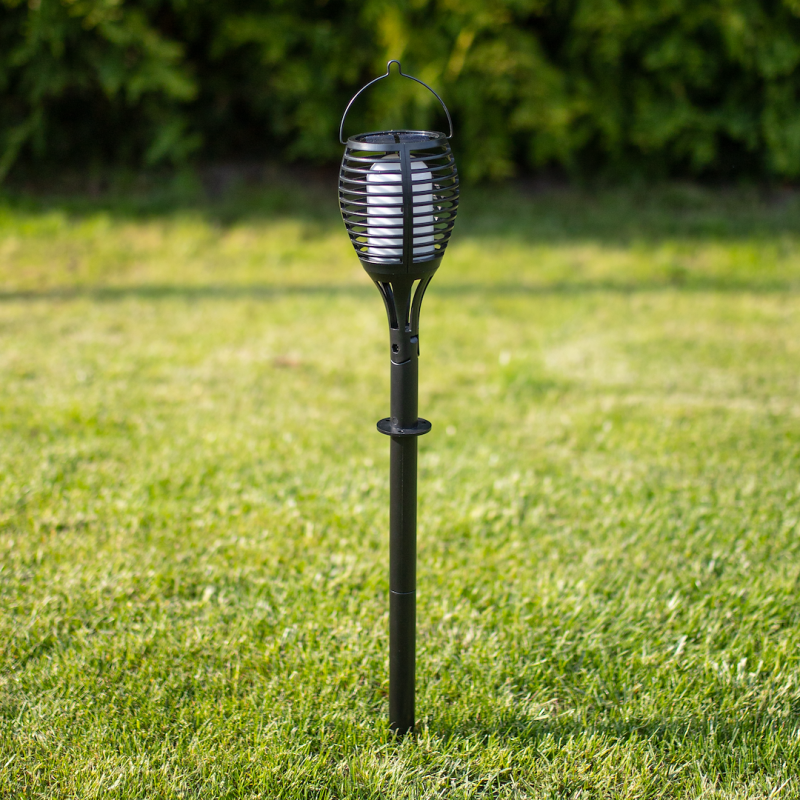 Solarlampe mit Flammeneffekt