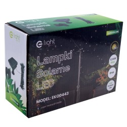 Lámpara Solar para Sombrilla de Jardín