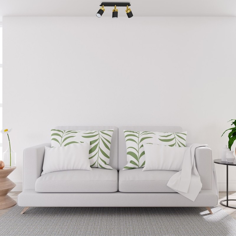 Lámpara de techo JOKER BLACK/GOLD 3xGU10