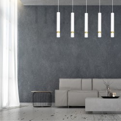 Joker Pendant Lamp 5xGU10 White/Gold