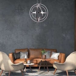 COPERNICUS CHROME 260W LED pendant lamp