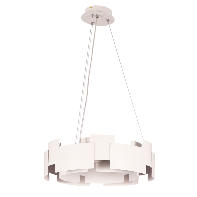 Lámpara colgante TORINO WHITE 24W LED