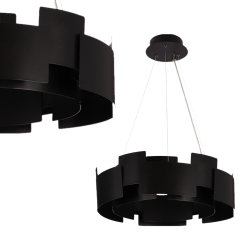 Підвісна лампа TORINO BLACK 24W LED