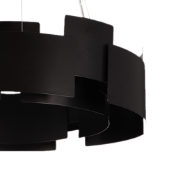 TORINO BLACK 24W LED pendant lamp
