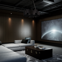 Lámpara colgante TORINO BLACK 24W LED