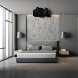 Hängeleuchte TORINO SCHWARZ 24W LED