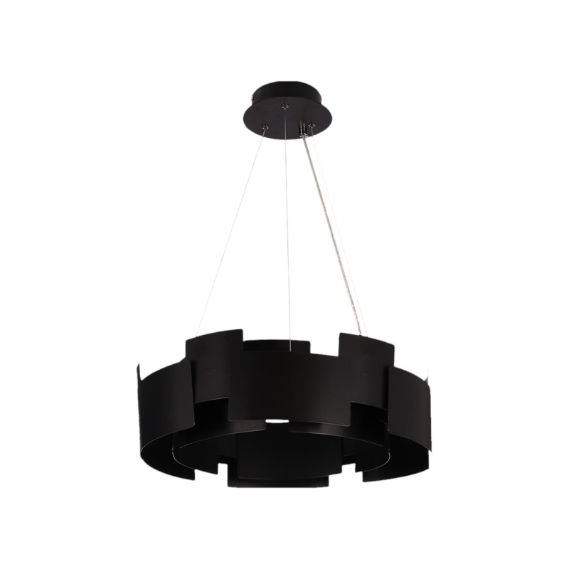 TORINO BLACK 24W LED pendant lamp