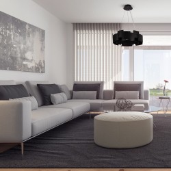 Lampa wisząca TORINO BLACK 24W LED