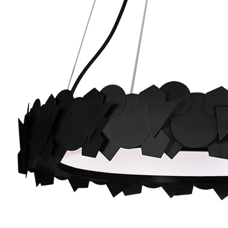 SOHO BLACK 24W LED Pendant Lamp