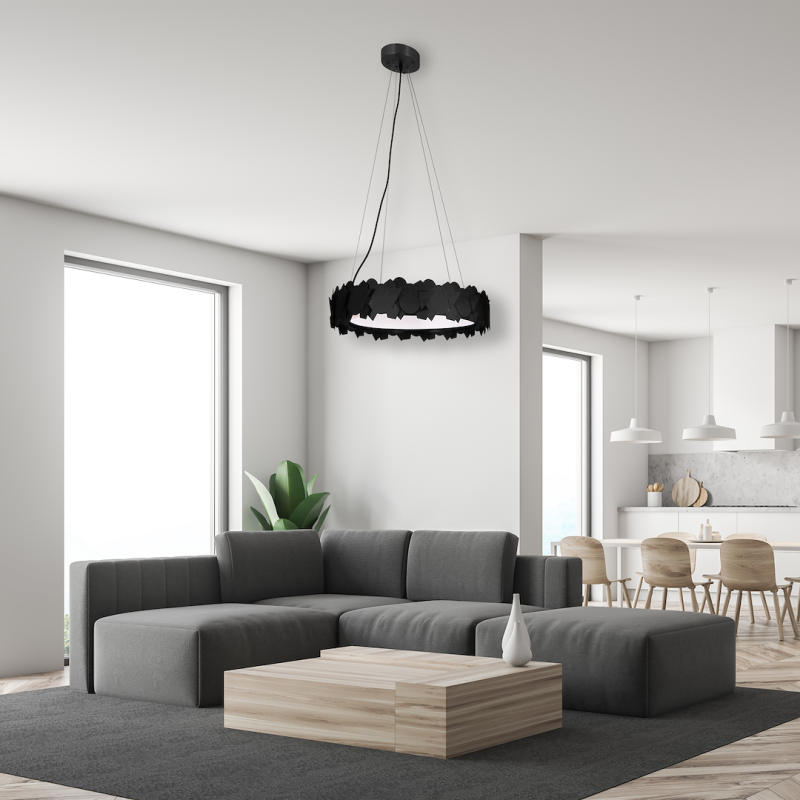 Підвісна лампа SOHO BLACK 24W LED