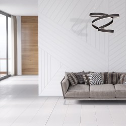 ANDROMEDA BLACK 100W LED Pendant Lamp