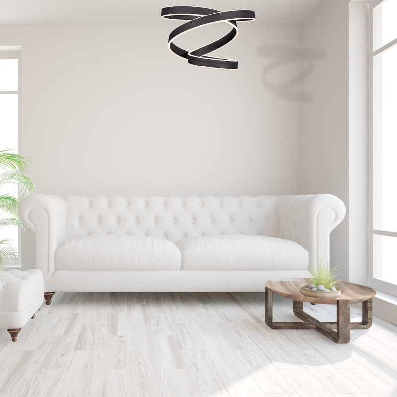 Lámpara colgante ANDROMEDA BLACK 100W LED