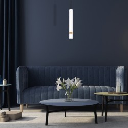 JOKER WHITE/WOOD Pendant Lamp 1xGU10