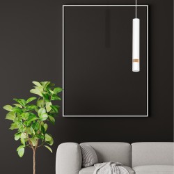 JOKER WHITE/WOOD Pendant Lamp 1xGU10