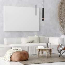 Lámpara colgante JOKER BLACK/WOOD 1xGU10