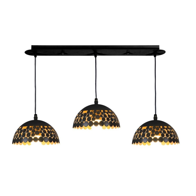 LISA BLACK pendant lamp 3xE27