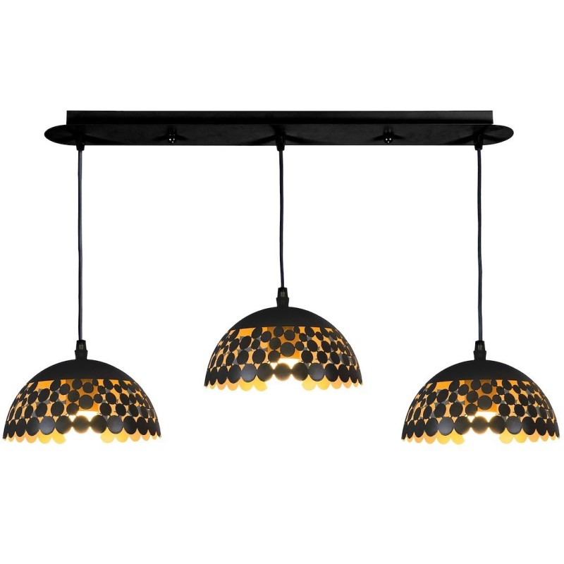LISA BLACK pendant lamp 3xE27