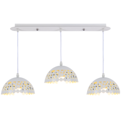 Hängelampe LISA WHITE 3xE27