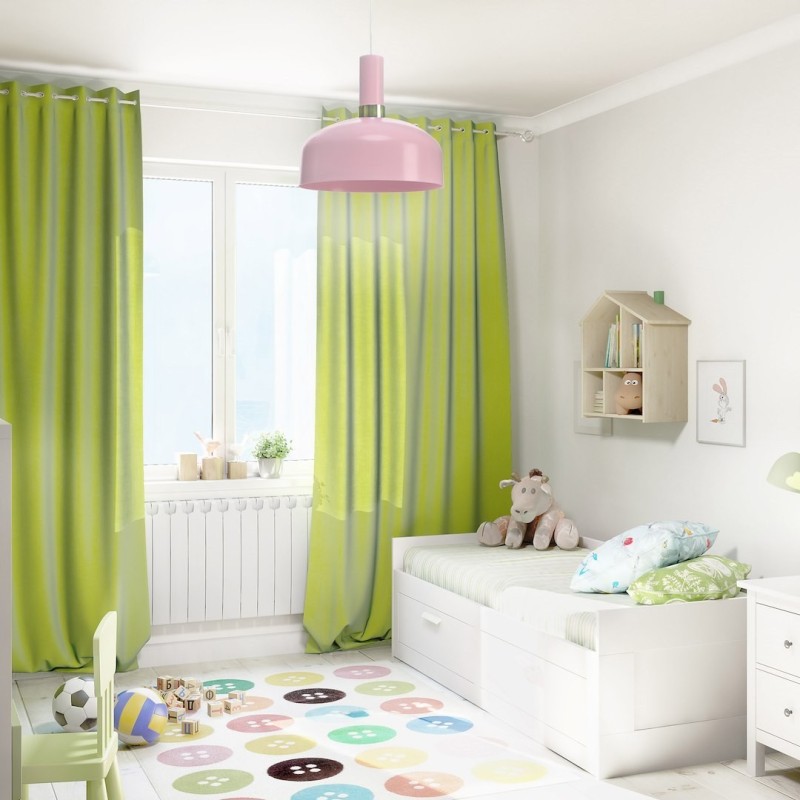 Hängelampe MALMO PINK 1xE27