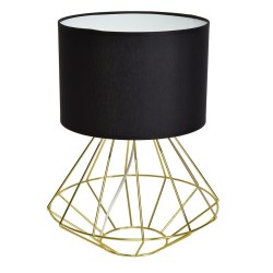LUPO BLACK/GOLD floor lamp 1xE27