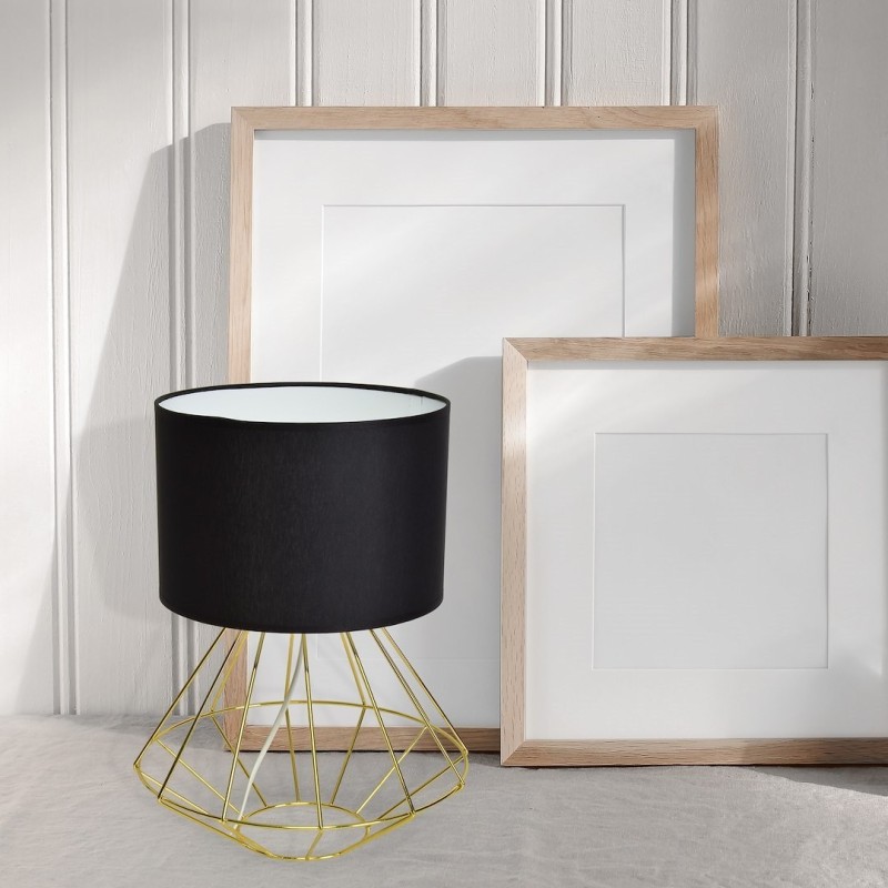 LUPO BLACK/GOLD floor lamp 1xE27