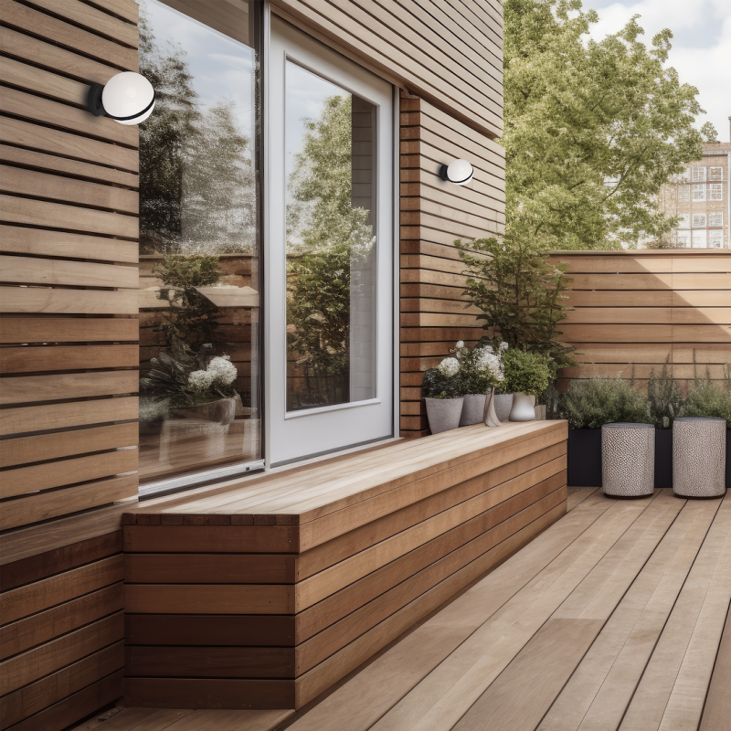 Настінний садовий світильник CIRCULO 1xE27