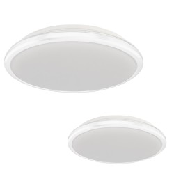 TERMA WHITE Ceiling Light 18W LED IP44 Ø280 mm