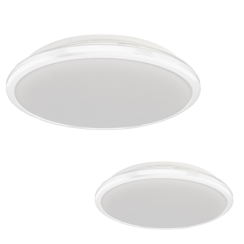 TERMA WHITE Deckenleuchte 18W LED IP44 Ø280 mm