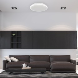 TERMA WHITE Ceiling Light 18W LED IP44 Ø280 mm