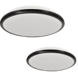 TERMA BLACK Deckenleuchte 18W LED IP44 Ø280 mm