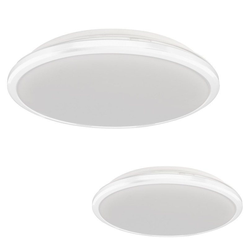 TERMA WHITE Ceiling Light 24W LED IP44 Ø360 mm