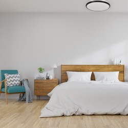 TERMA BLACK Deckenleuchte 24W LED IP44 Ø360 mm