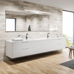 Kinkiet Shine 80cm 15W LED Biały