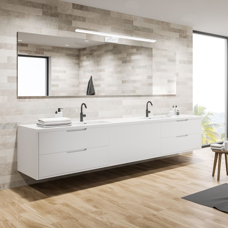 Aplique Shine 80cm 15W LED Blanco