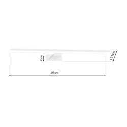 Бра Shine 80см 15W LED Білий