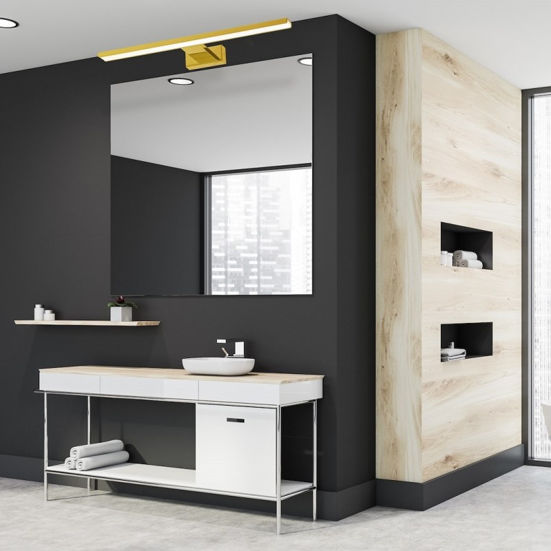 Aplique de pared SHINE GOLD 80cm 15W LED