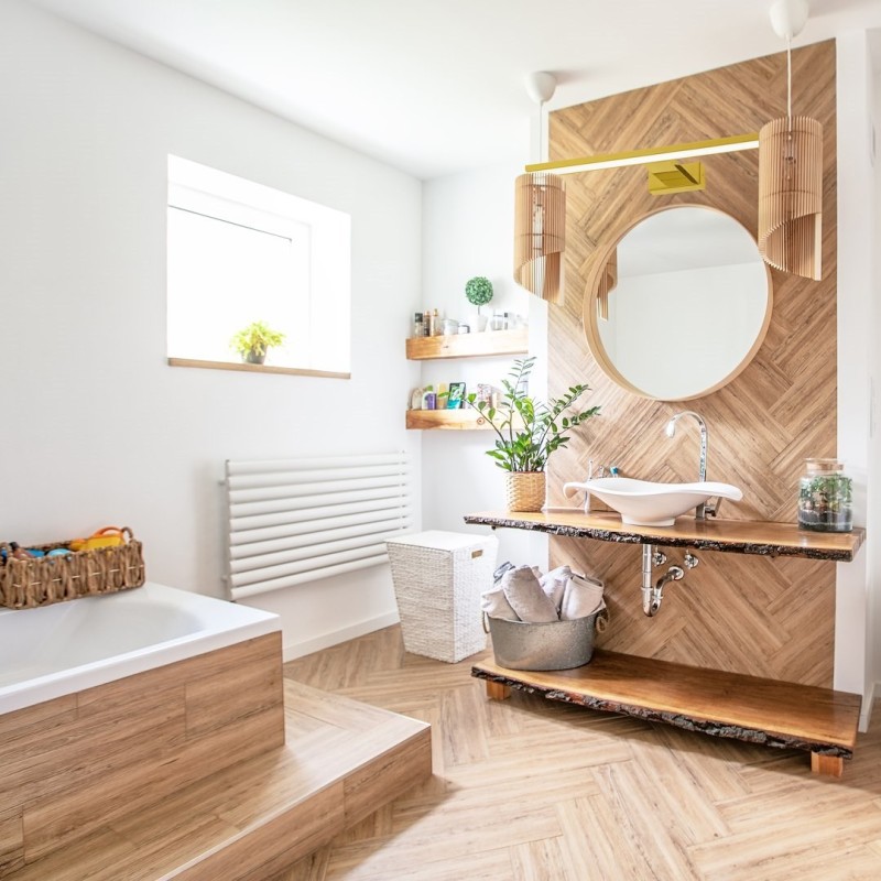 Настінний світильник SHINE GOLD 80см 15Вт LED