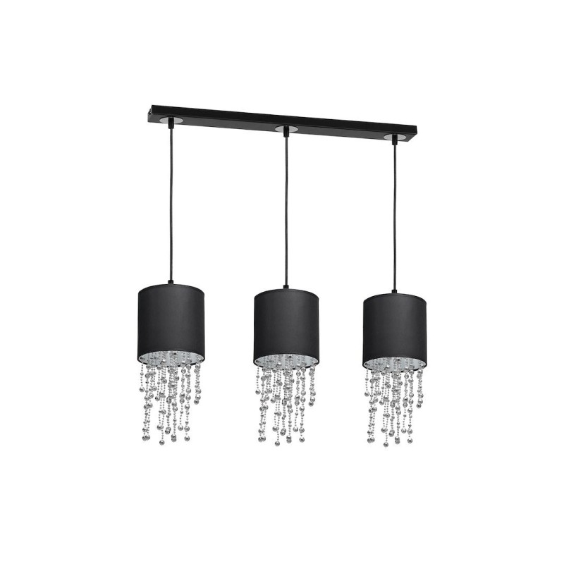 ALMERIA BLACK/CHROME Pendant Lamp 3xE27